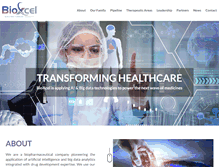 Tablet Screenshot of bioxcel.com